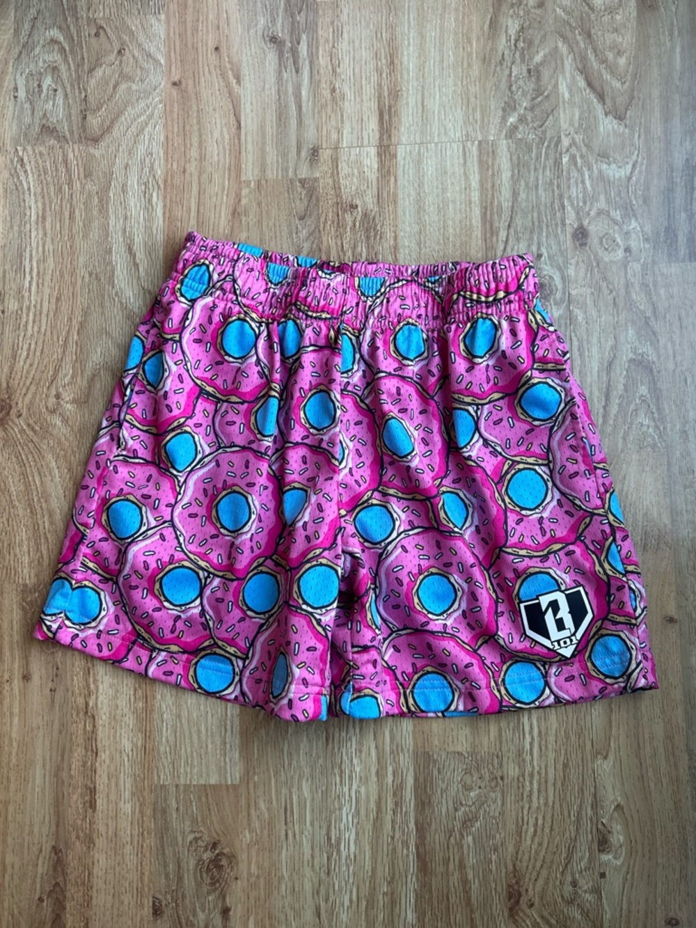 Baseball Lifestyle 101 Donut Shorts Youth Large